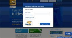 Desktop Screenshot of nxnethosting.com